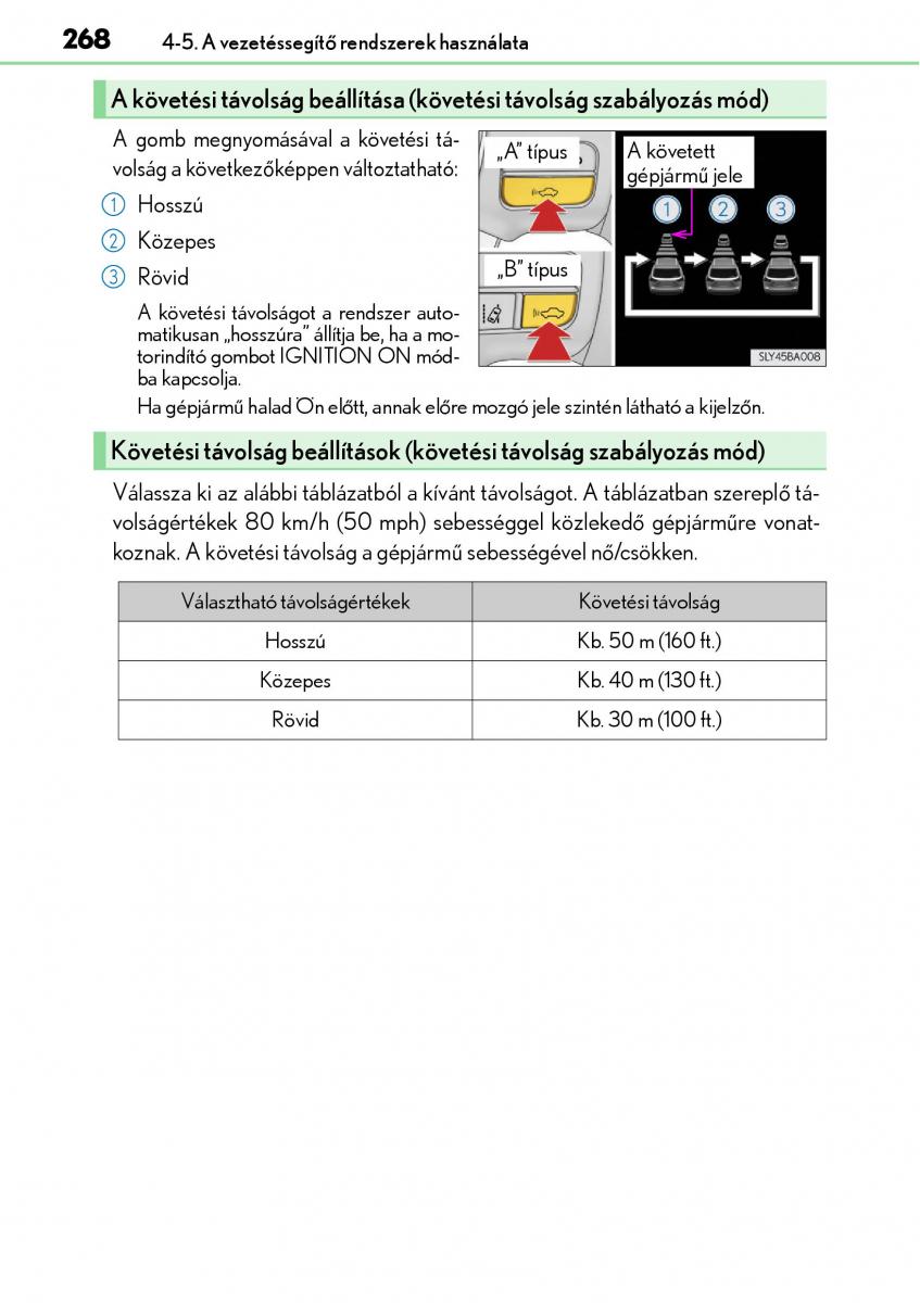 Lexus NX Kezelesi utmutato / page 268