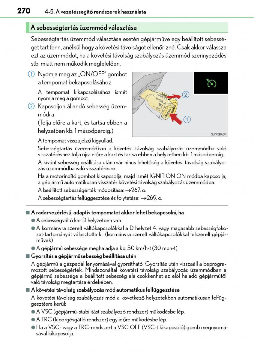 Lexus NX Kezelesi utmutato / page 270