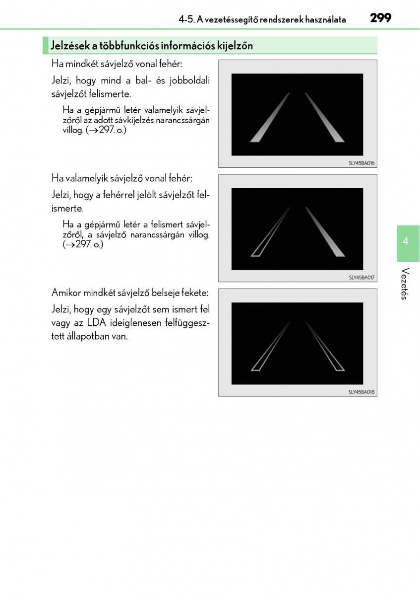 Lexus NX Kezelesi utmutato / page 299