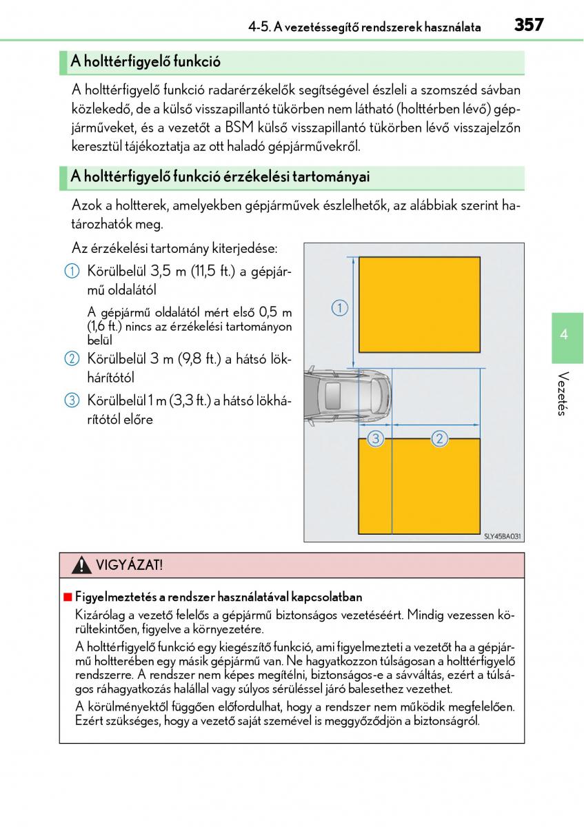 Lexus NX Kezelesi utmutato / page 357