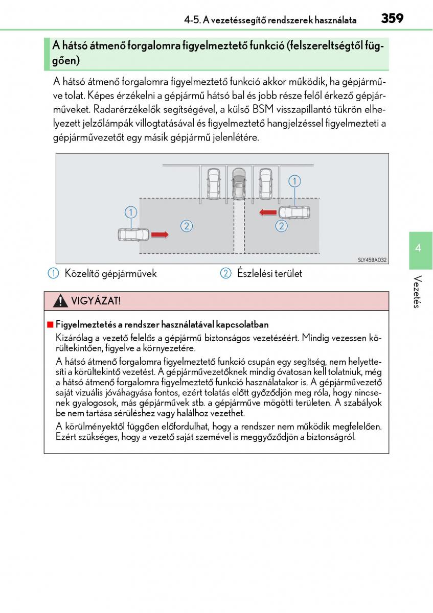 Lexus NX Kezelesi utmutato / page 359