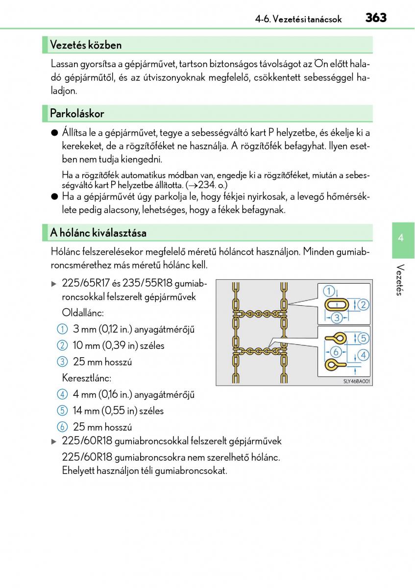 Lexus NX Kezelesi utmutato / page 363