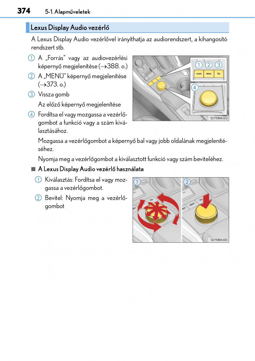 Lexus NX Kezelesi utmutato / page 374