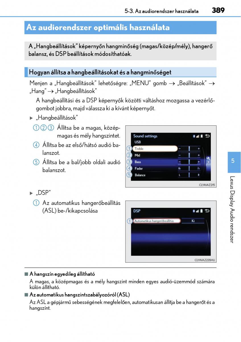 Lexus NX Kezelesi utmutato / page 389