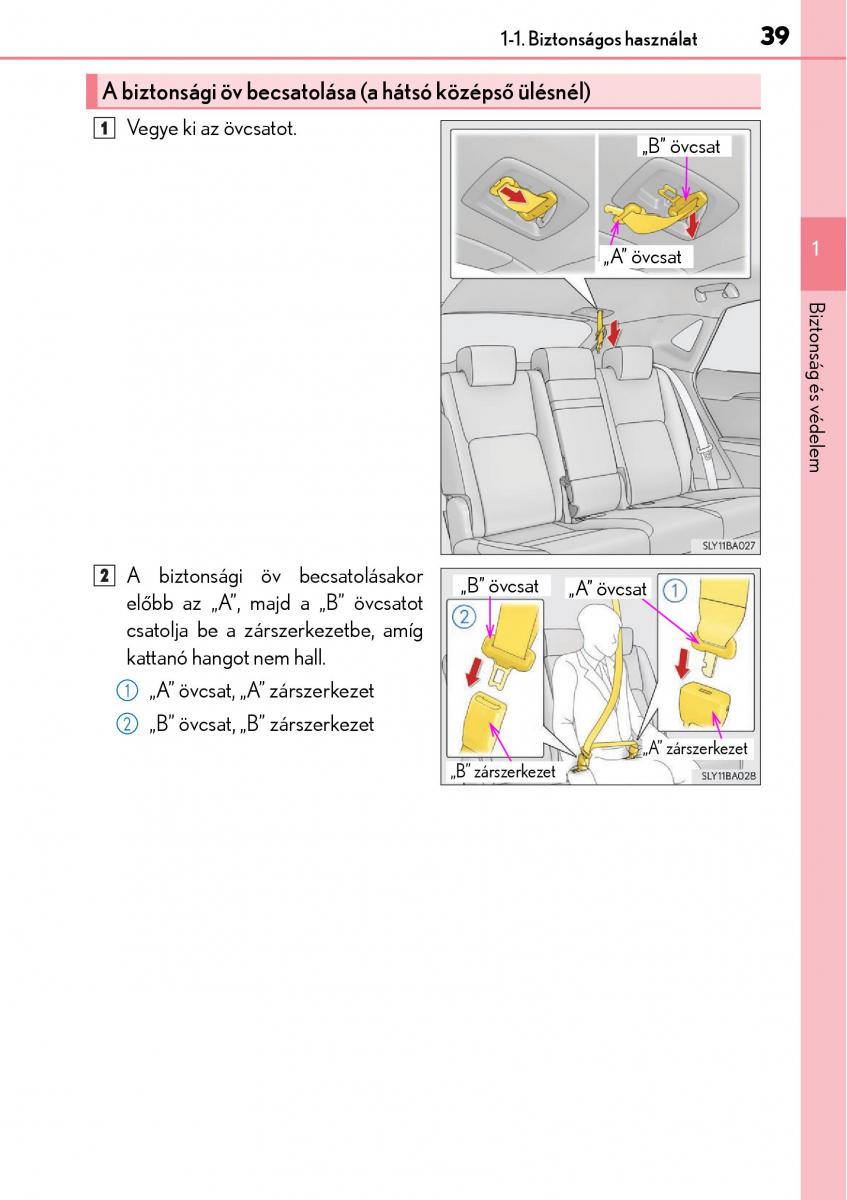 Lexus NX Kezelesi utmutato / page 39