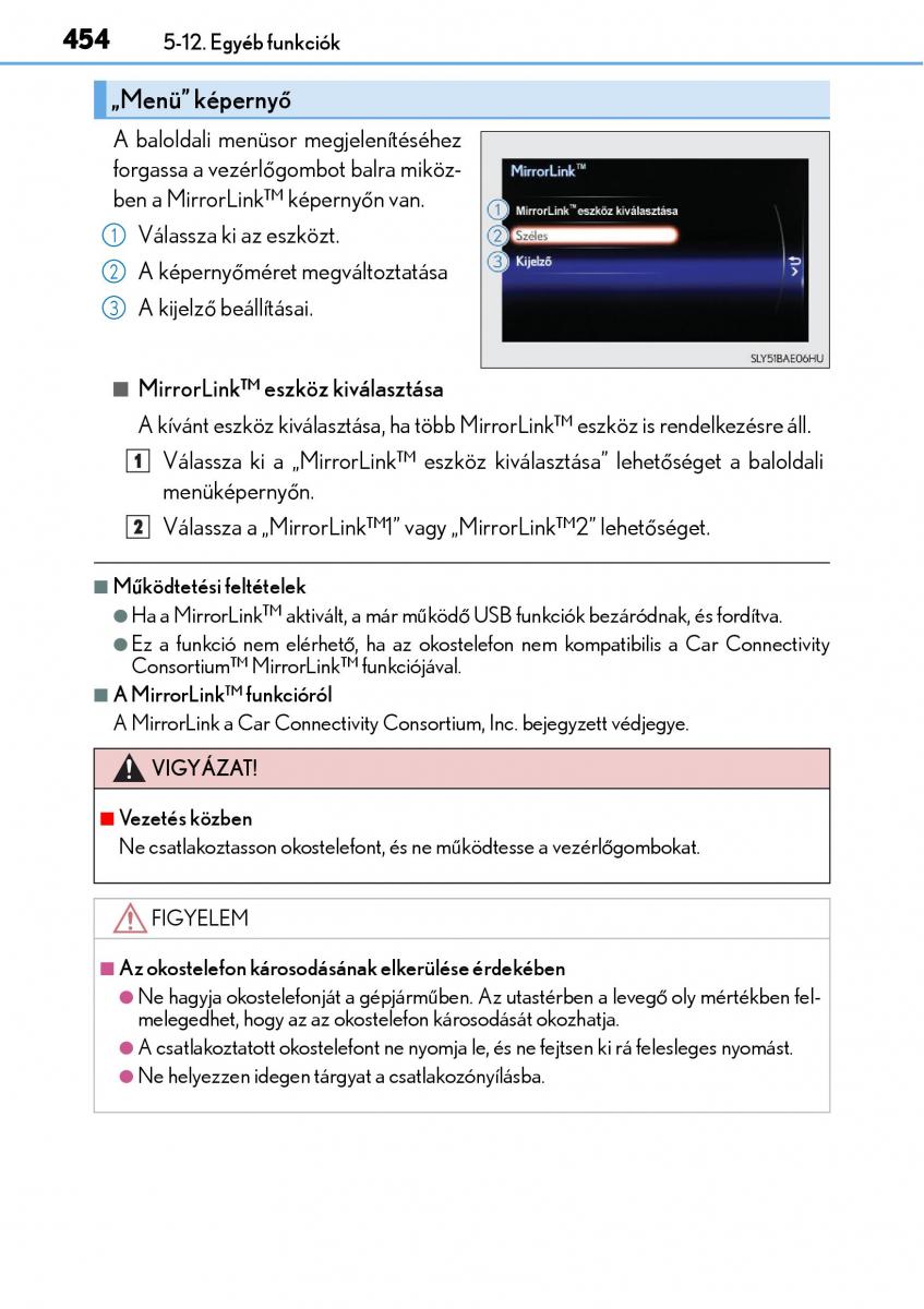 Lexus NX Kezelesi utmutato / page 454