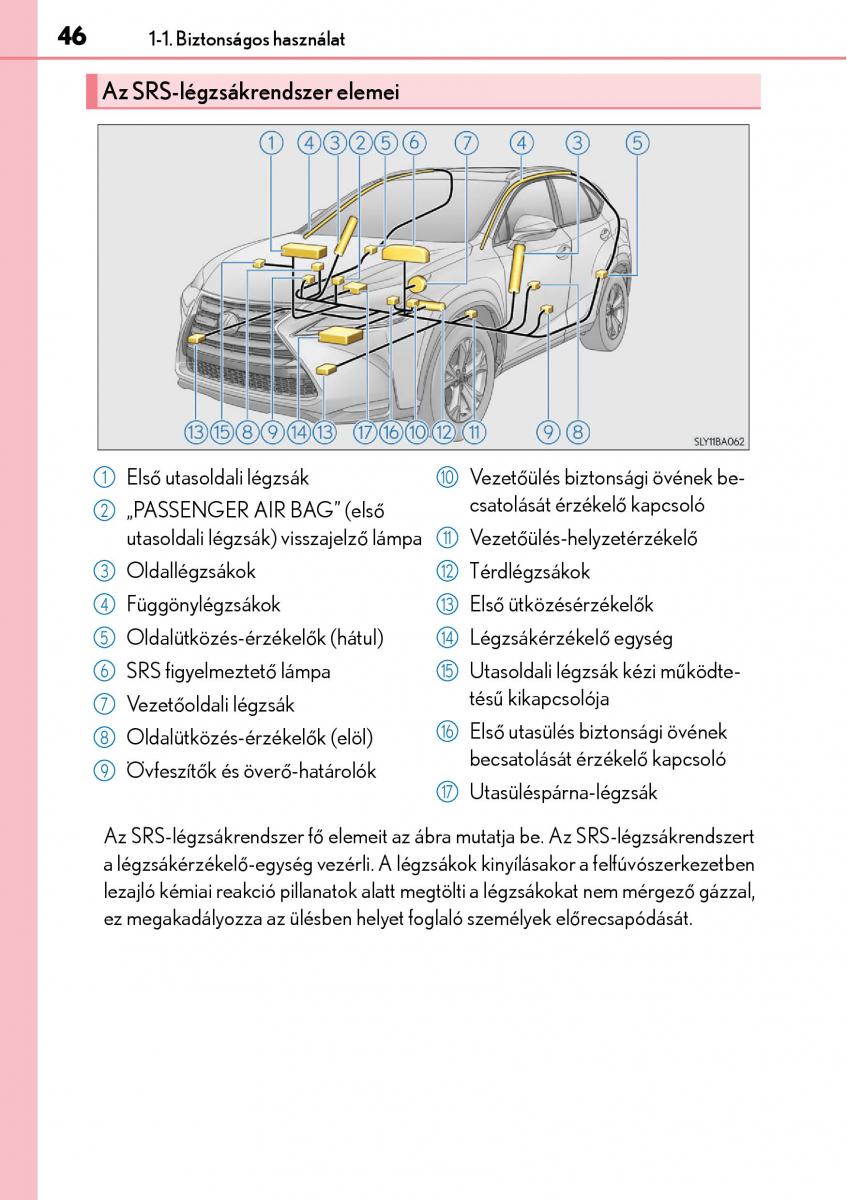 Lexus NX Kezelesi utmutato / page 46