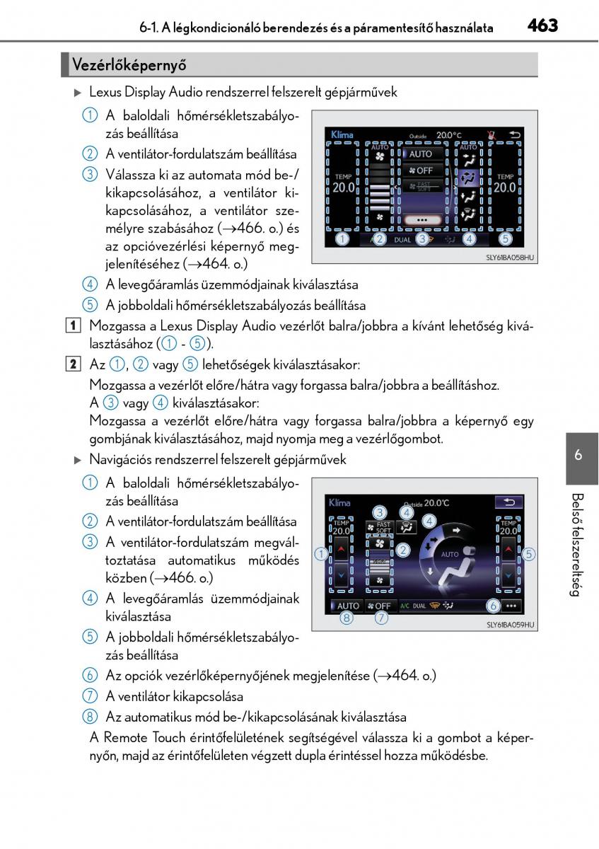 Lexus NX Kezelesi utmutato / page 463