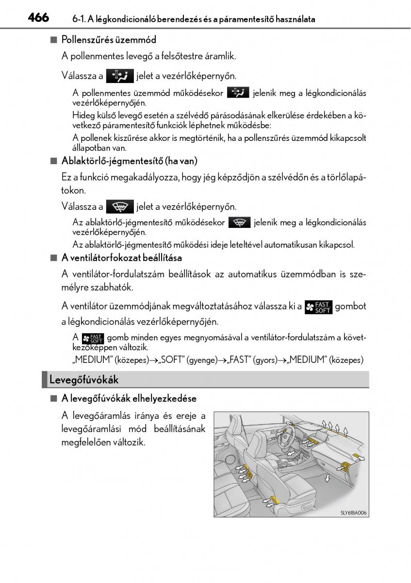 Lexus NX Kezelesi utmutato / page 466