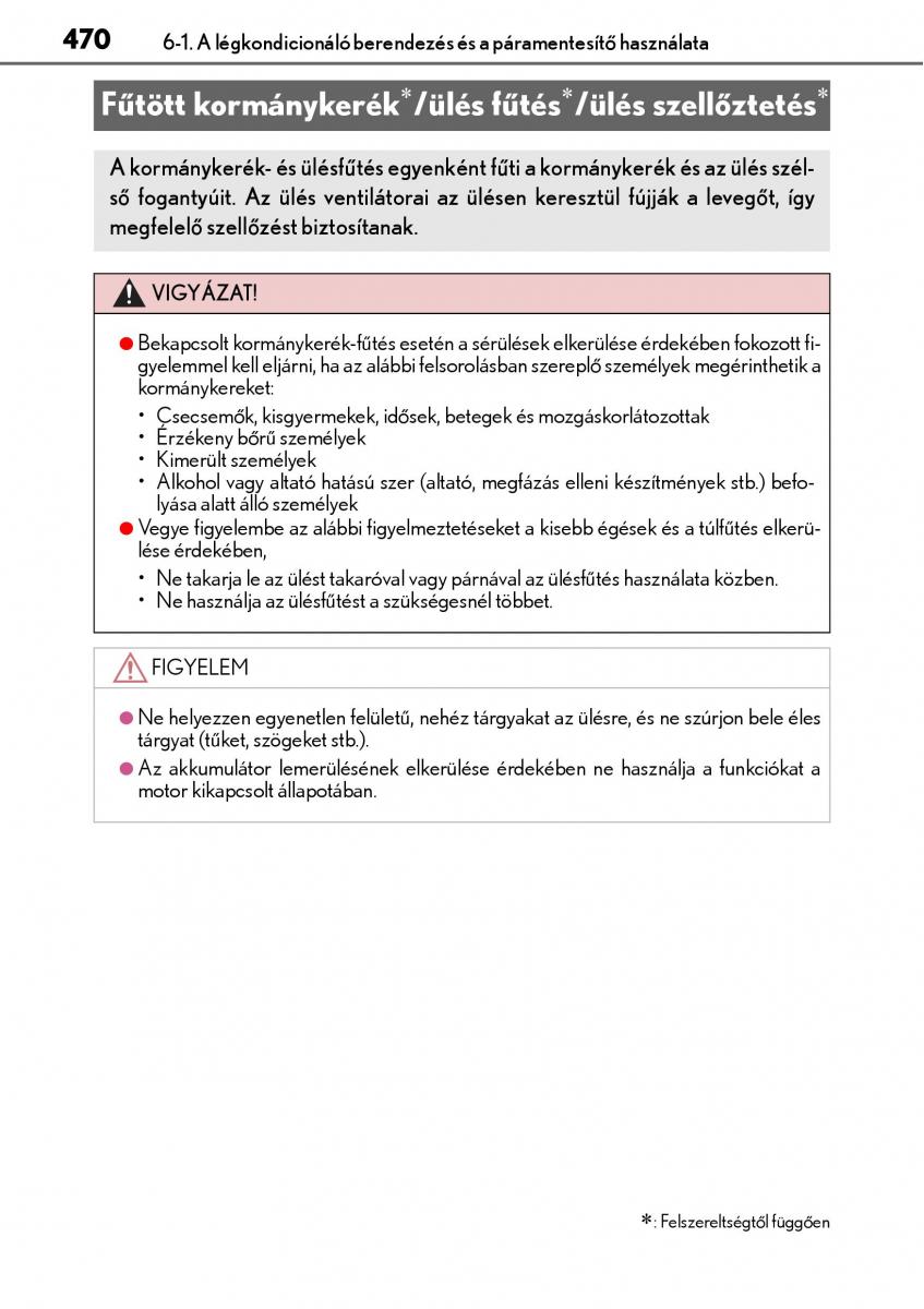 Lexus NX Kezelesi utmutato / page 470