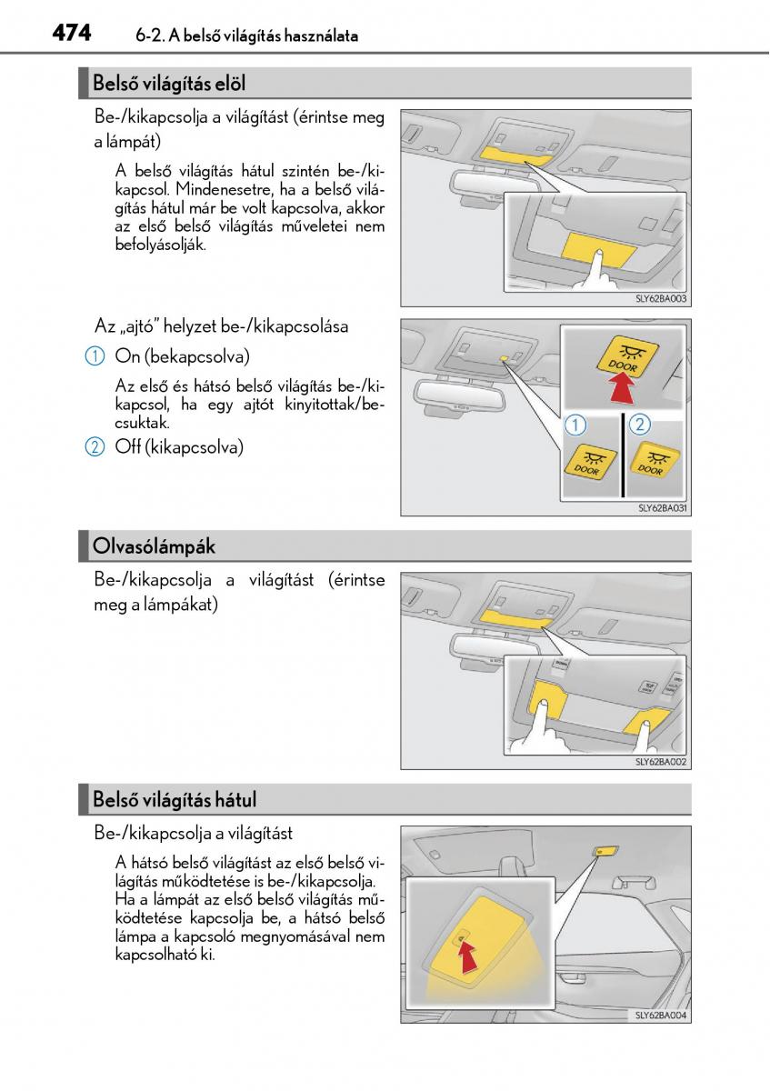 Lexus NX Kezelesi utmutato / page 474