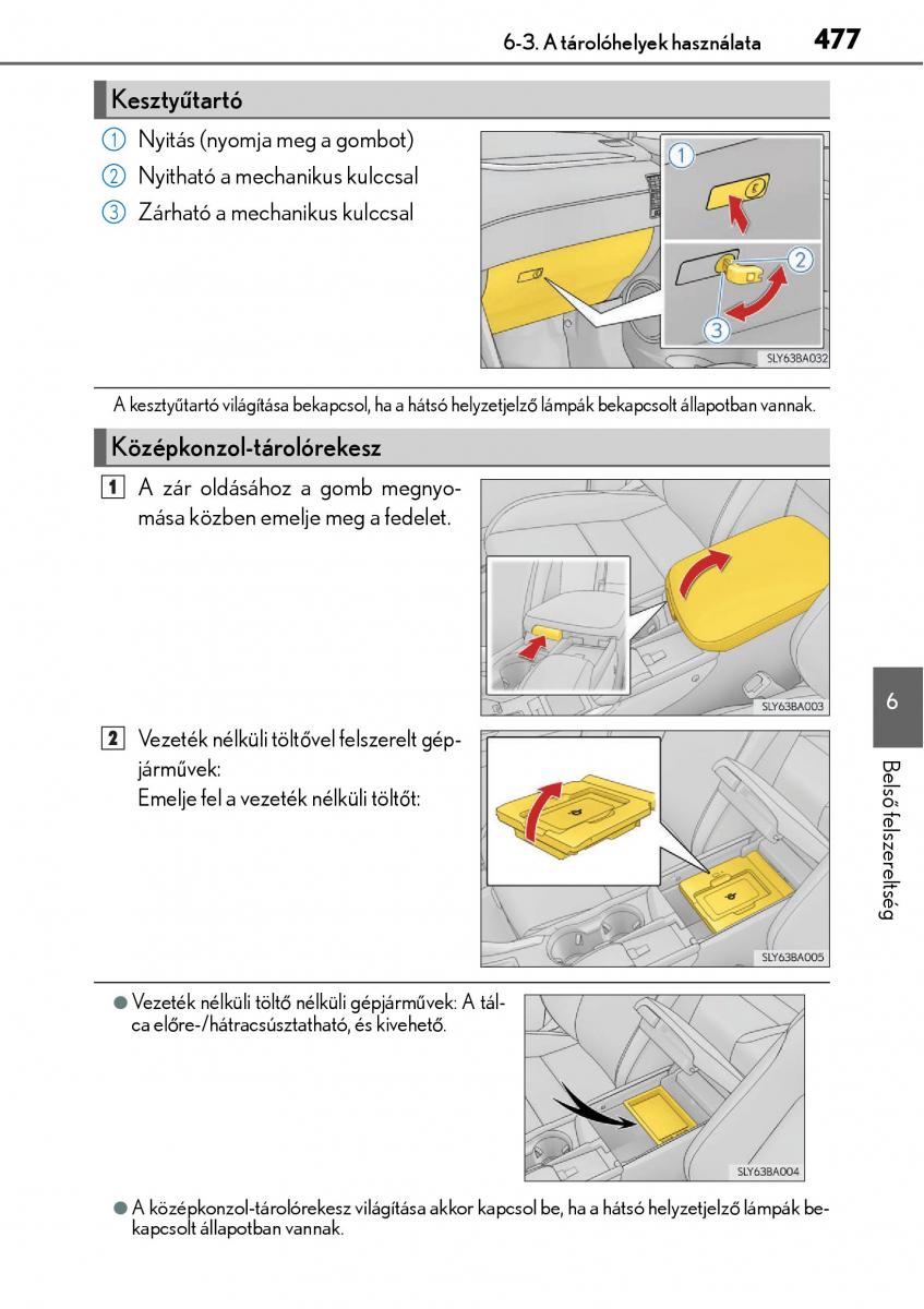 Lexus NX Kezelesi utmutato / page 477