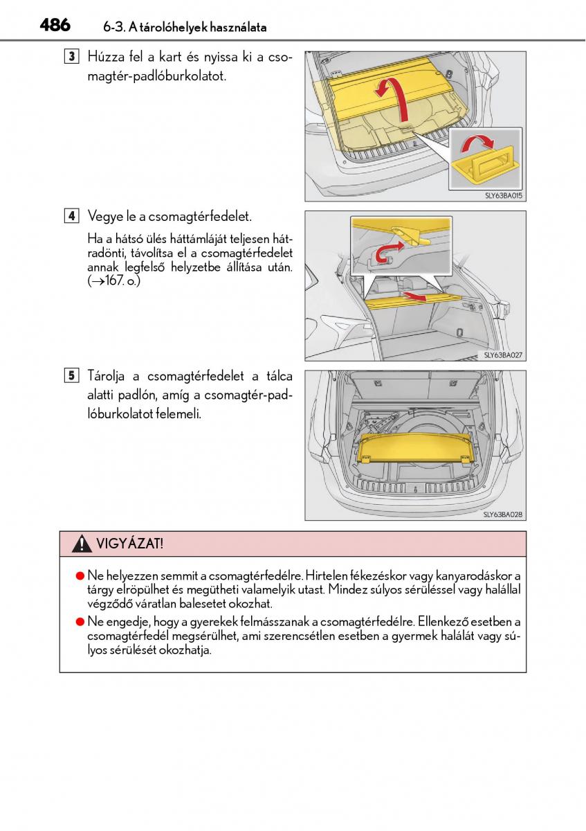 Lexus NX Kezelesi utmutato / page 486