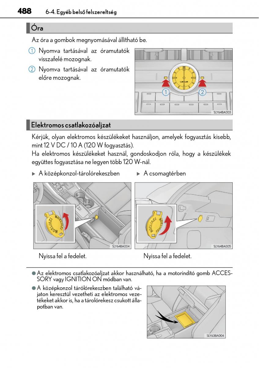 Lexus NX Kezelesi utmutato / page 488