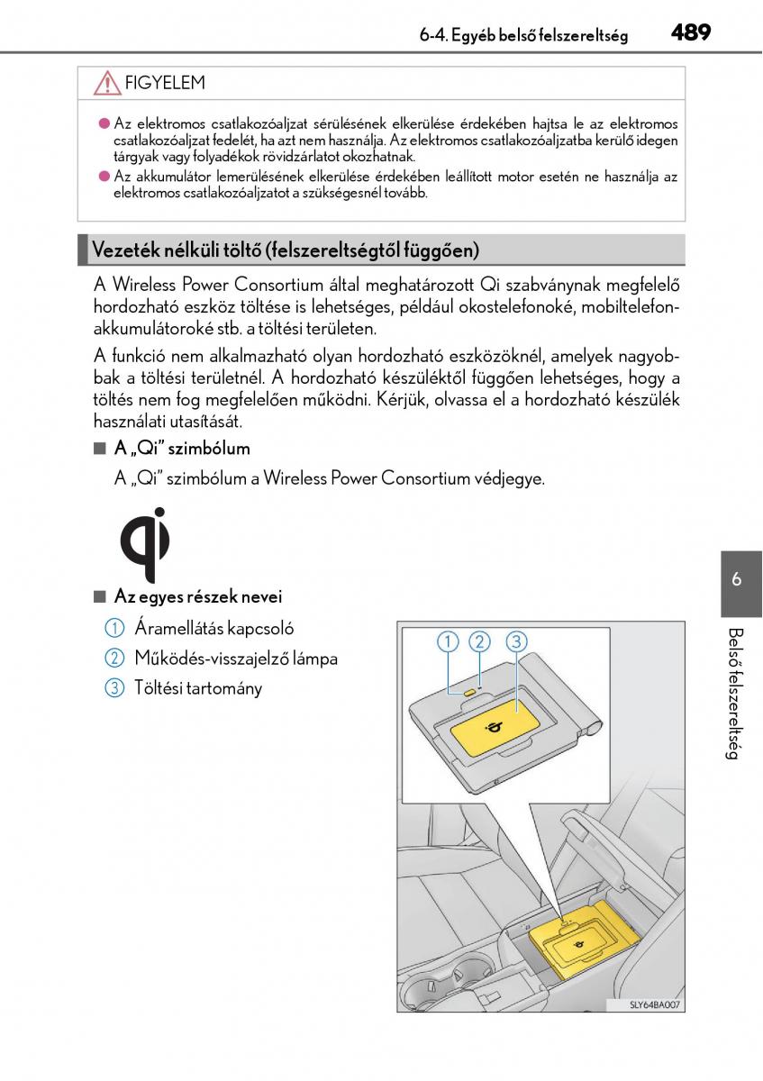 Lexus NX Kezelesi utmutato / page 489