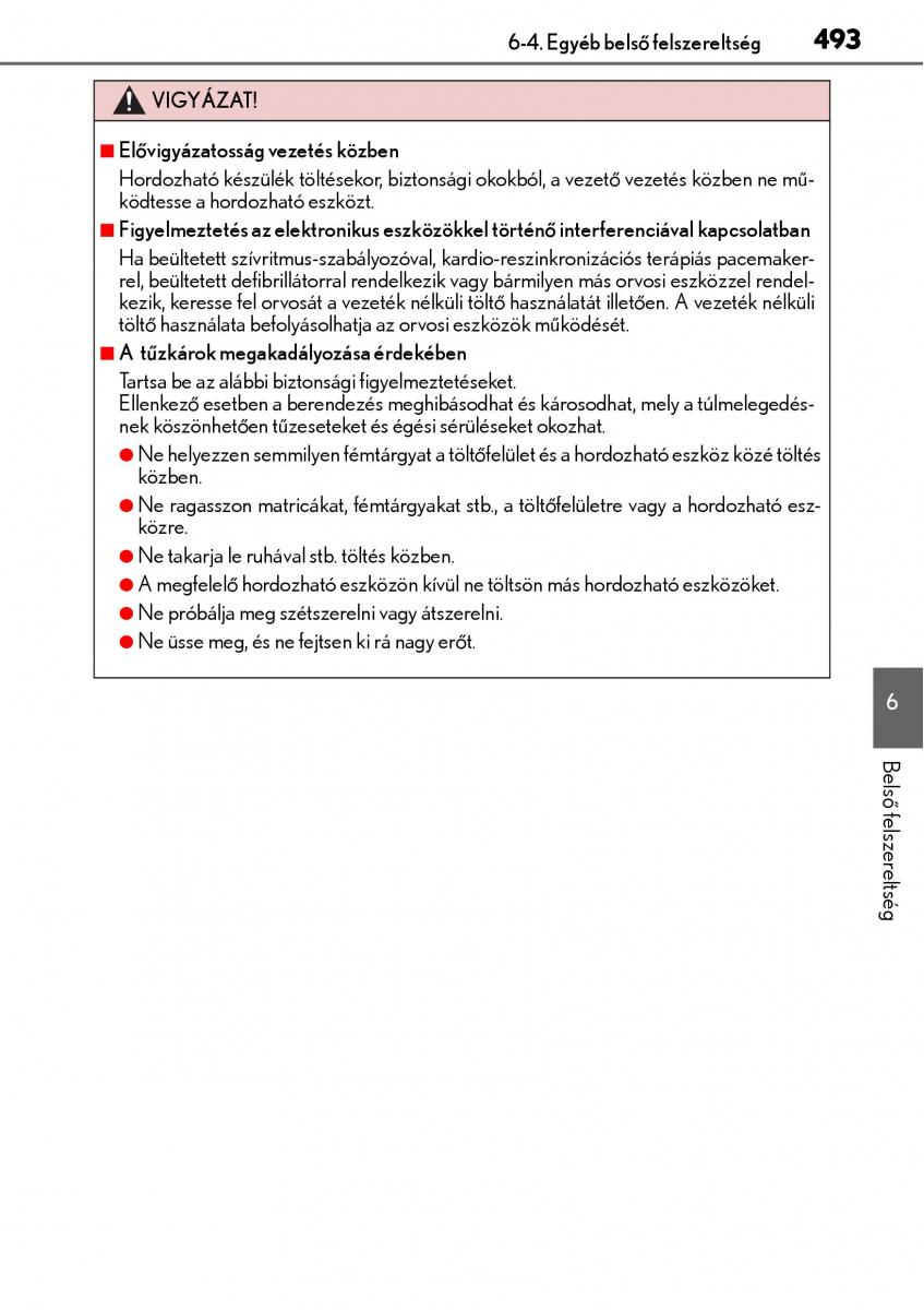 Lexus NX Kezelesi utmutato / page 493