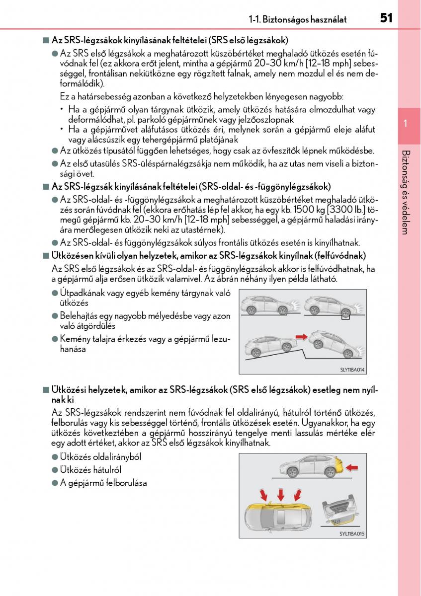 Lexus NX Kezelesi utmutato / page 51