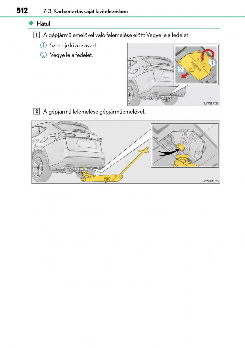 Lexus NX Kezelesi utmutato / page 512