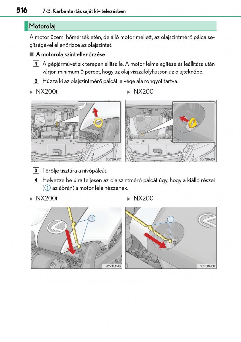 Lexus NX Kezelesi utmutato / page 516