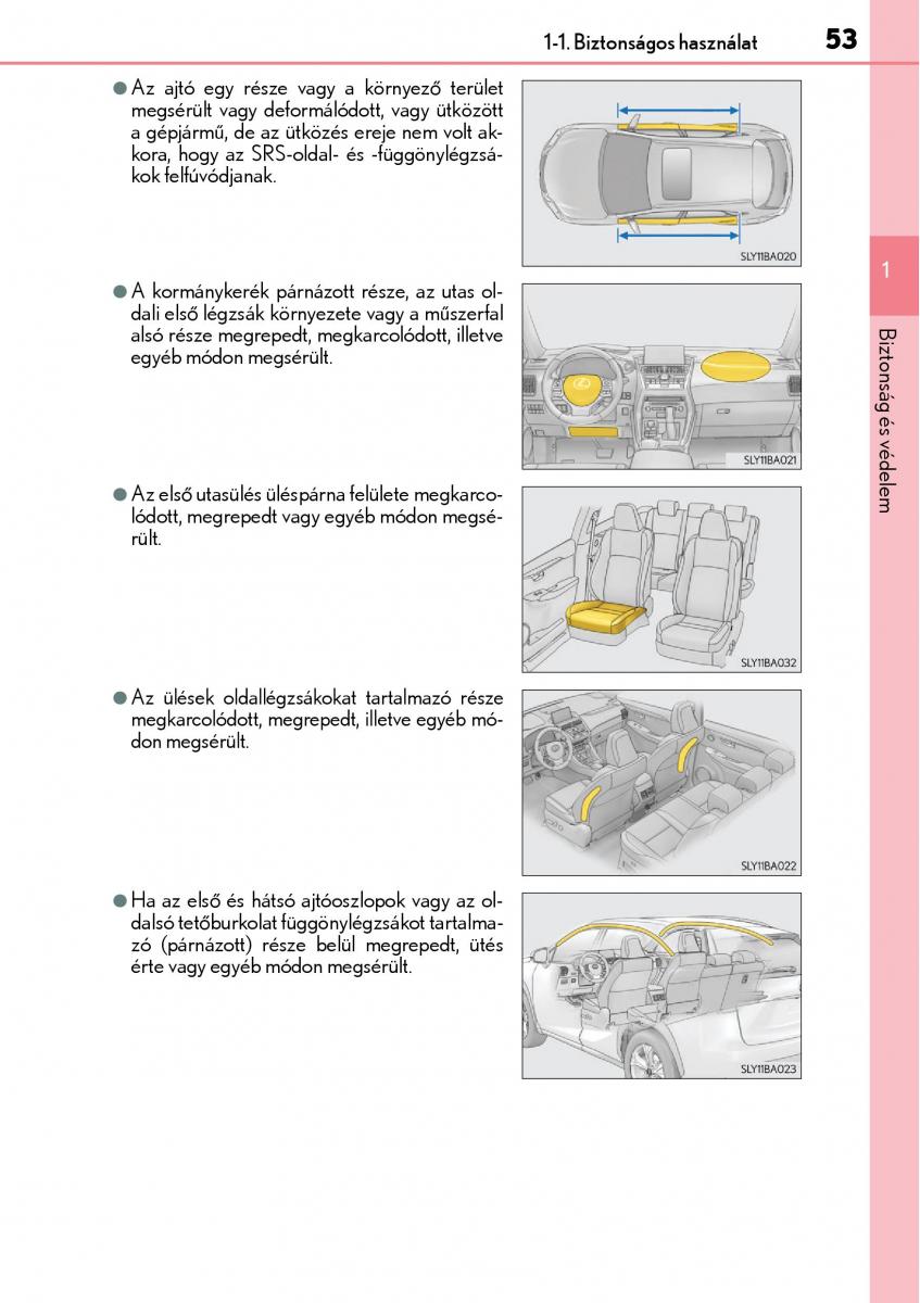 Lexus NX Kezelesi utmutato / page 53