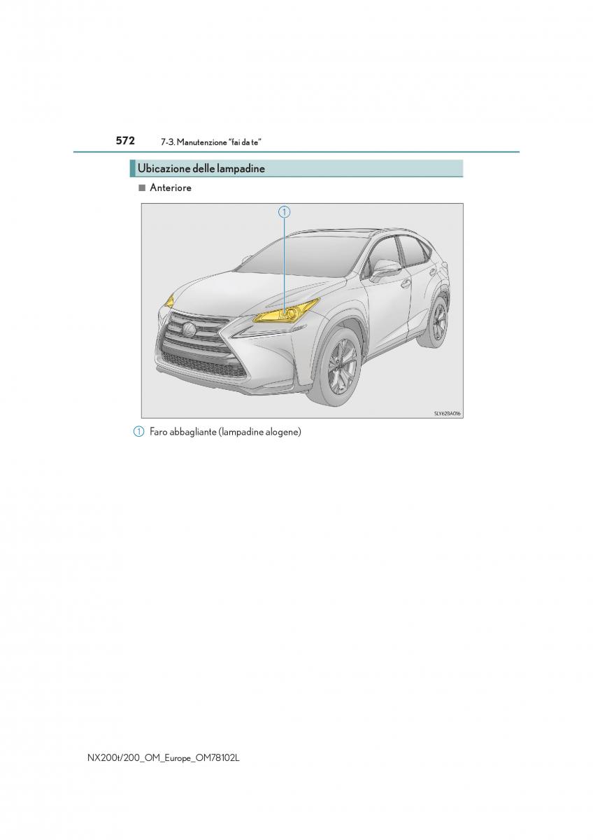 Lexus NX manuale del proprietario / page 572