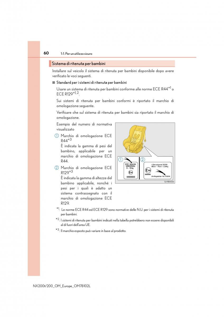 Lexus NX manuale del proprietario / page 60