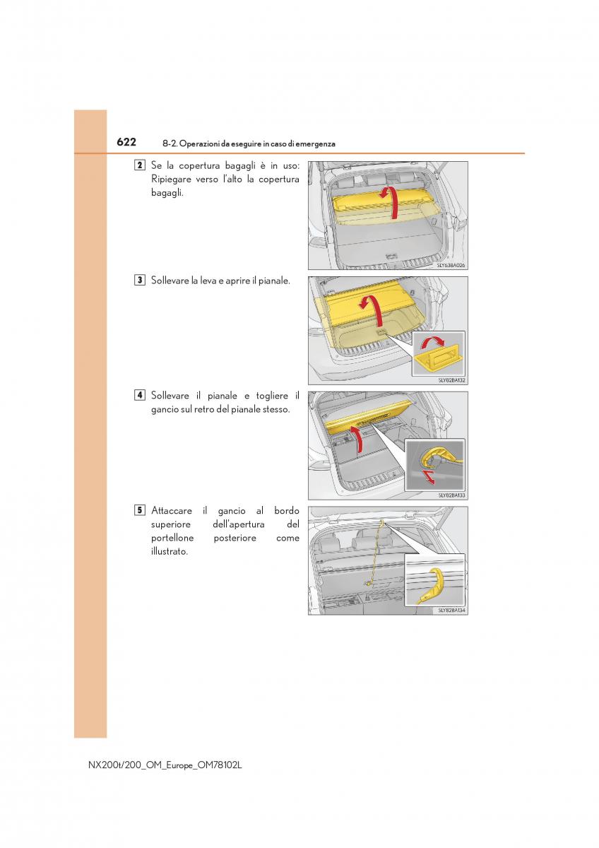 Lexus NX manuale del proprietario / page 622