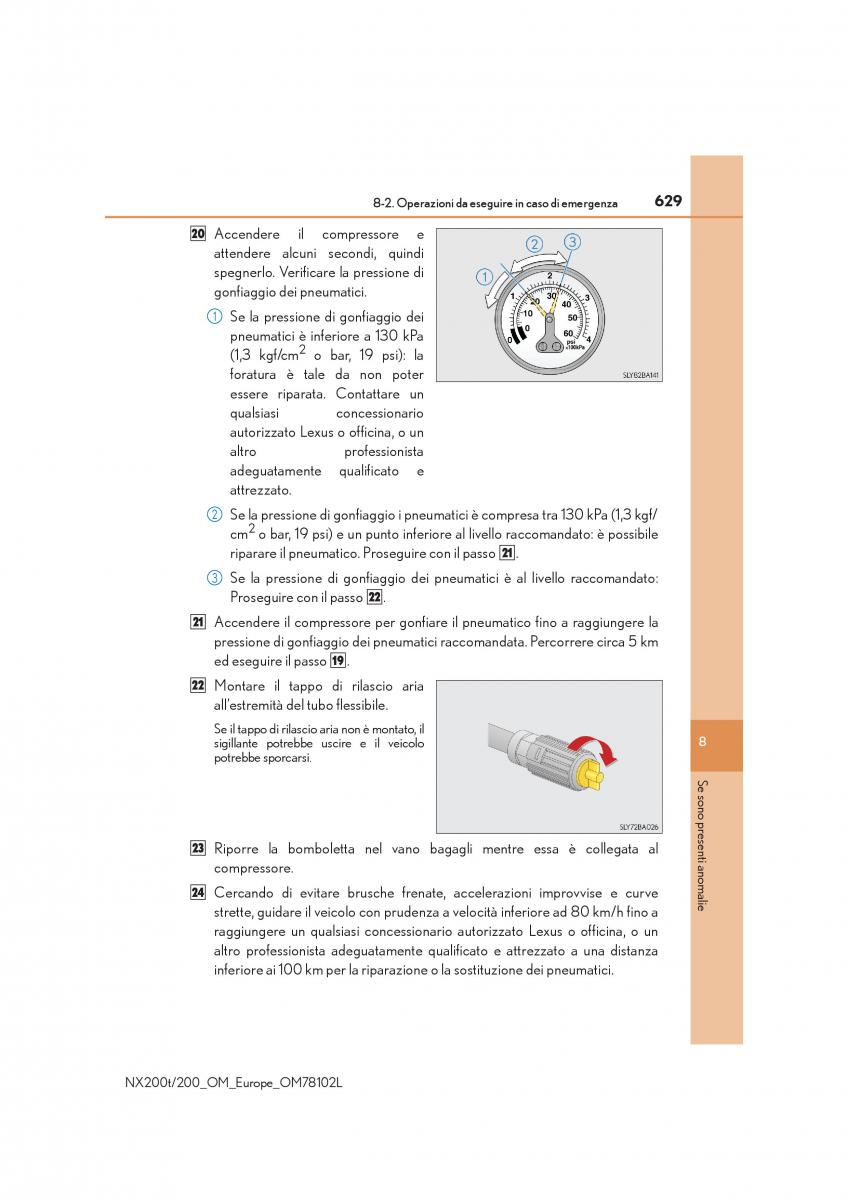 Lexus NX manuale del proprietario / page 629