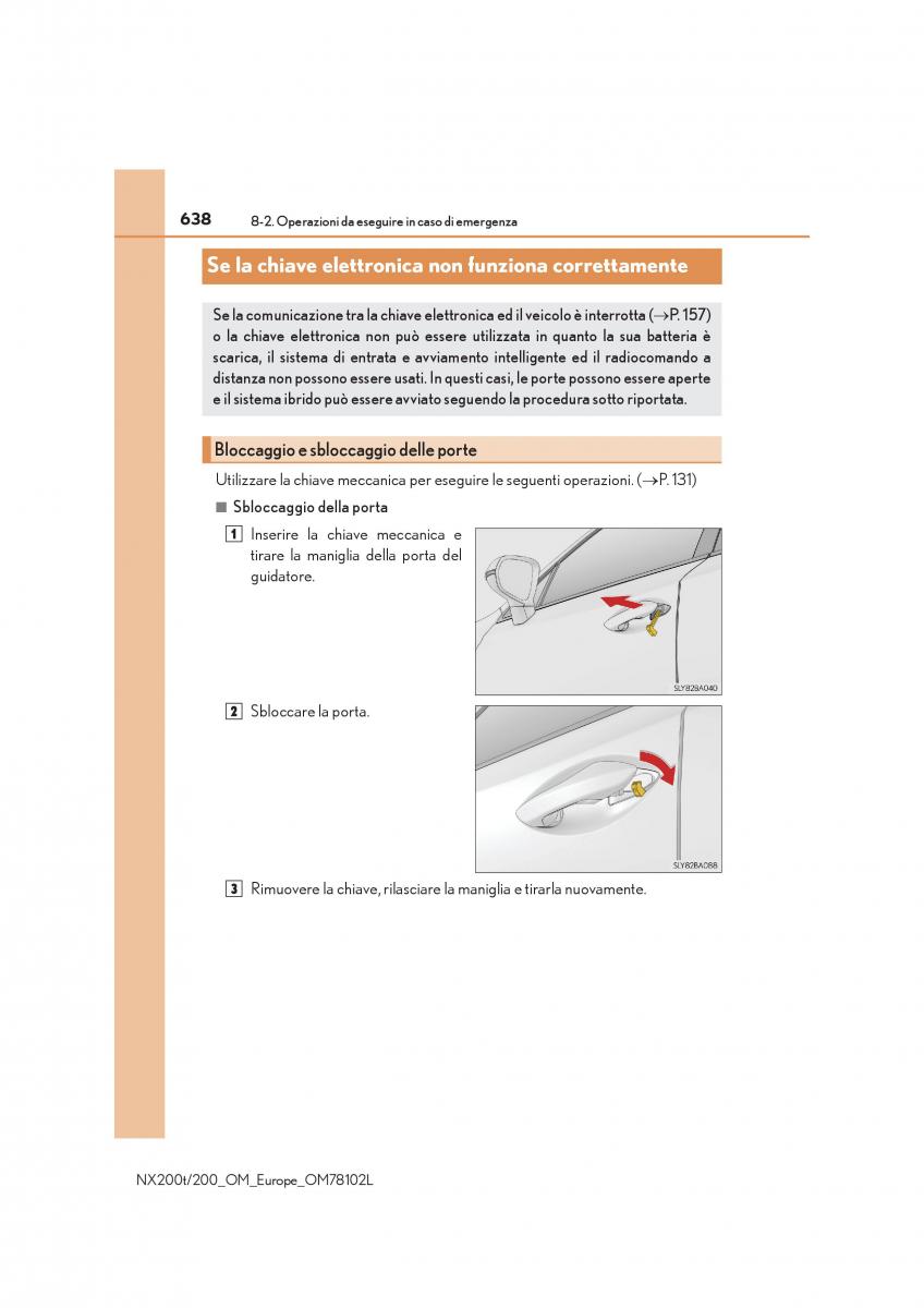 Lexus NX manuale del proprietario / page 638