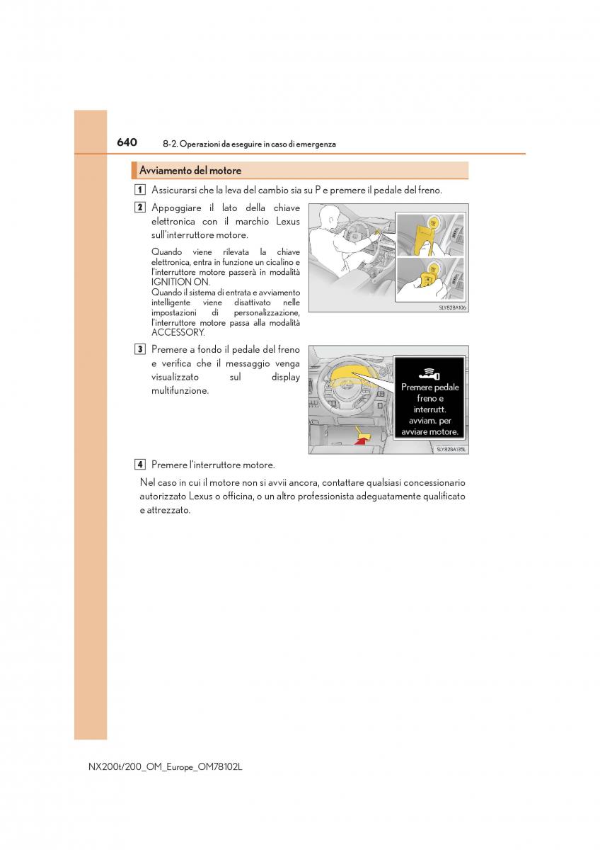 Lexus NX manuale del proprietario / page 640