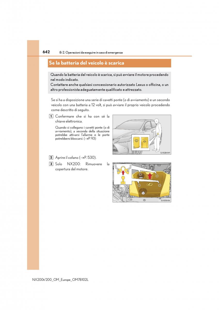 Lexus NX manuale del proprietario / page 642