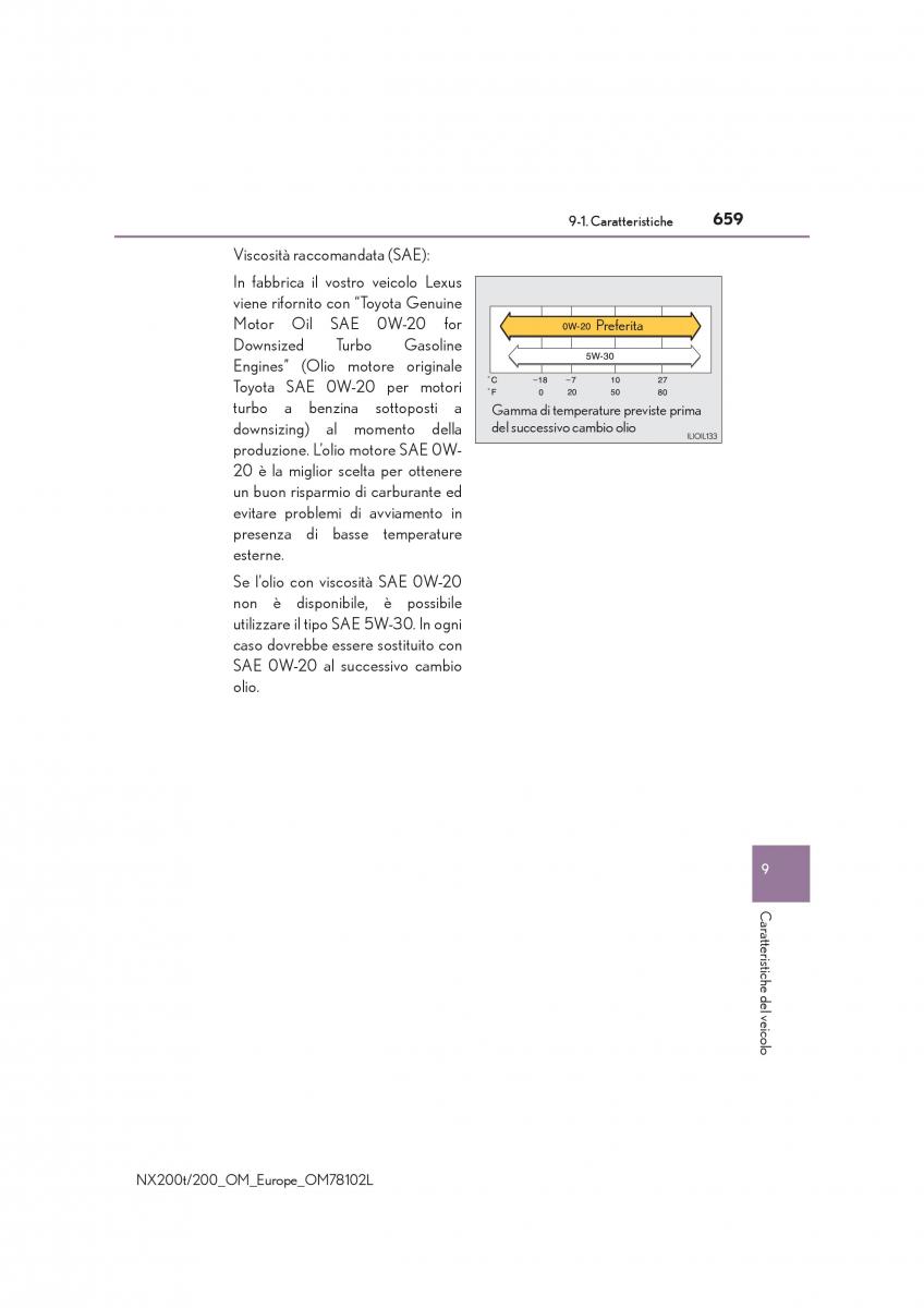 Lexus NX manuale del proprietario / page 659