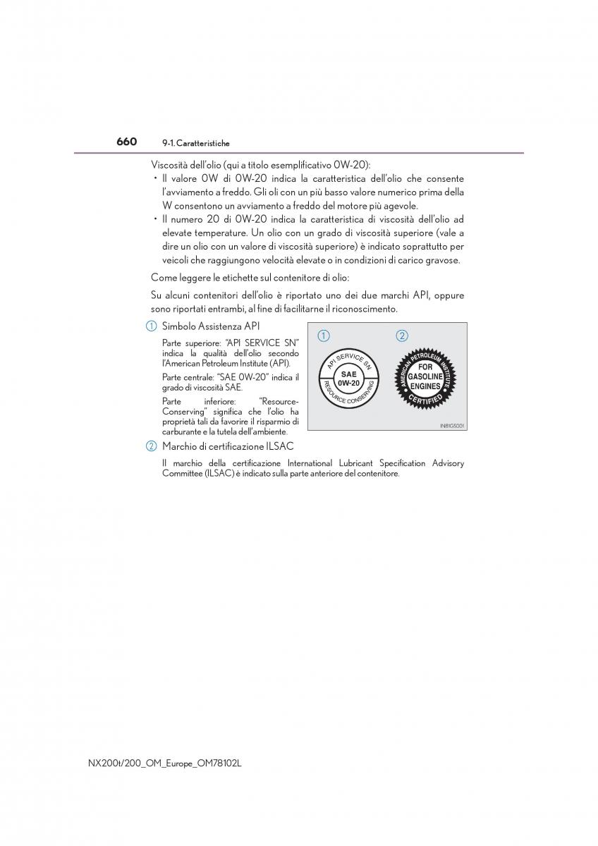 Lexus NX manuale del proprietario / page 660