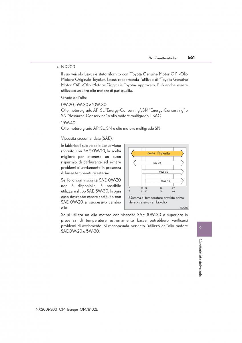 Lexus NX manuale del proprietario / page 661