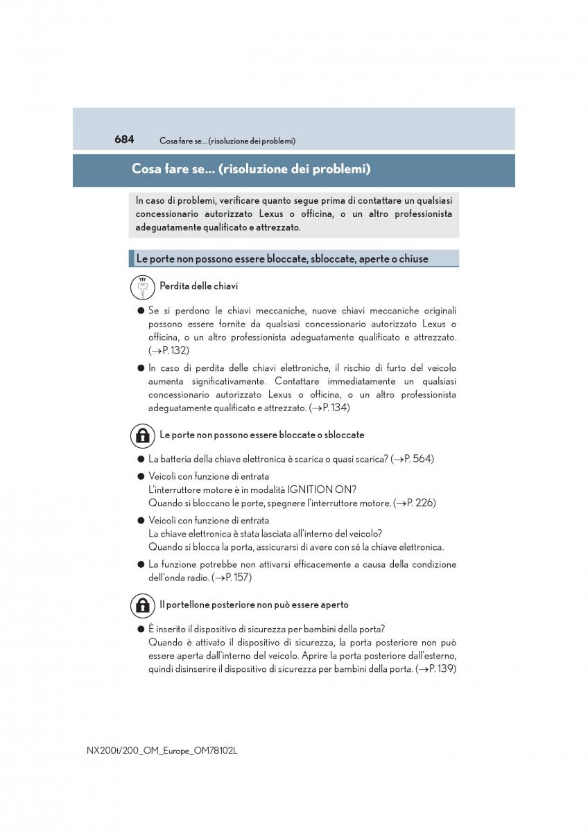 Lexus NX manuale del proprietario / page 684