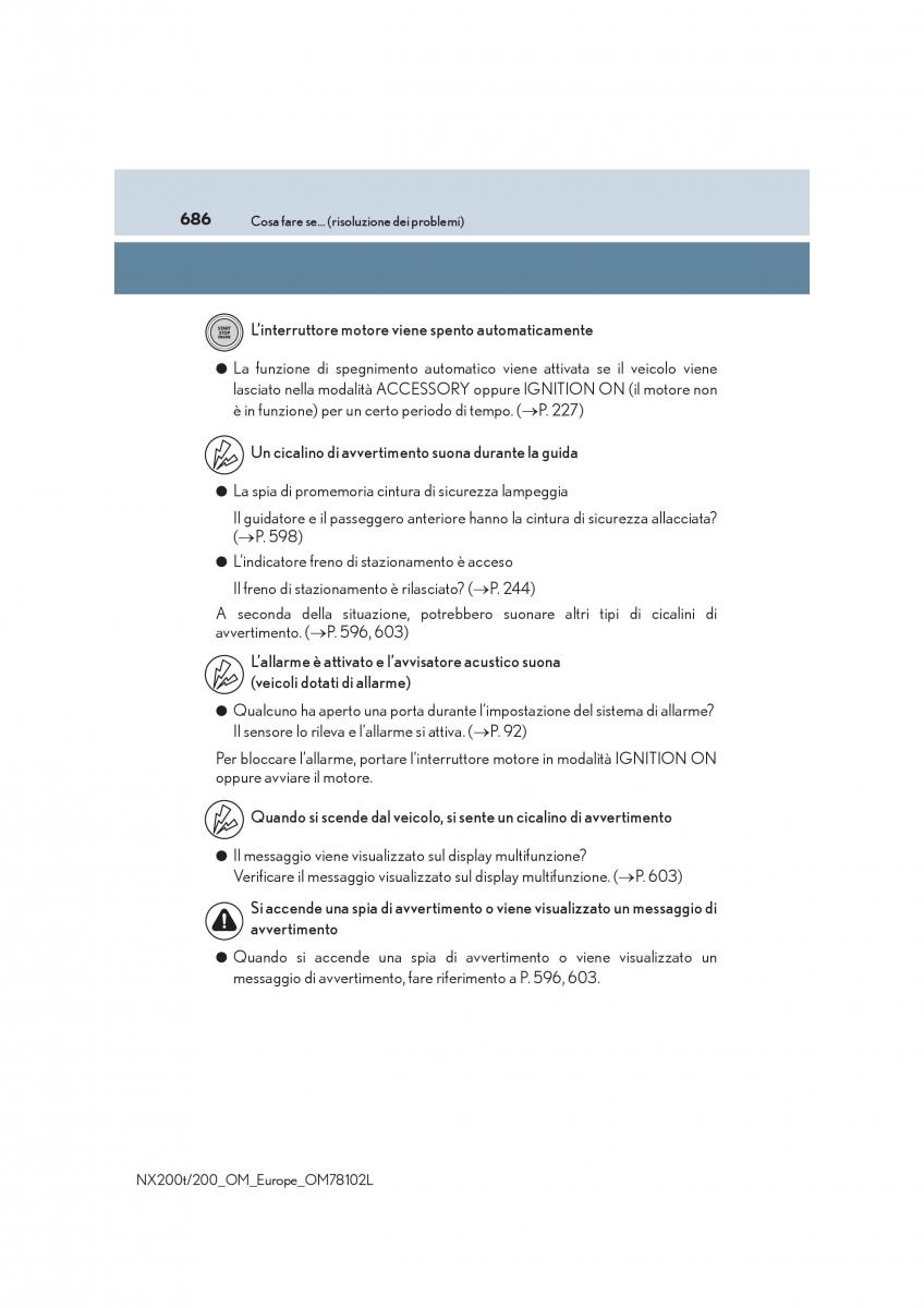 Lexus NX manuale del proprietario / page 686