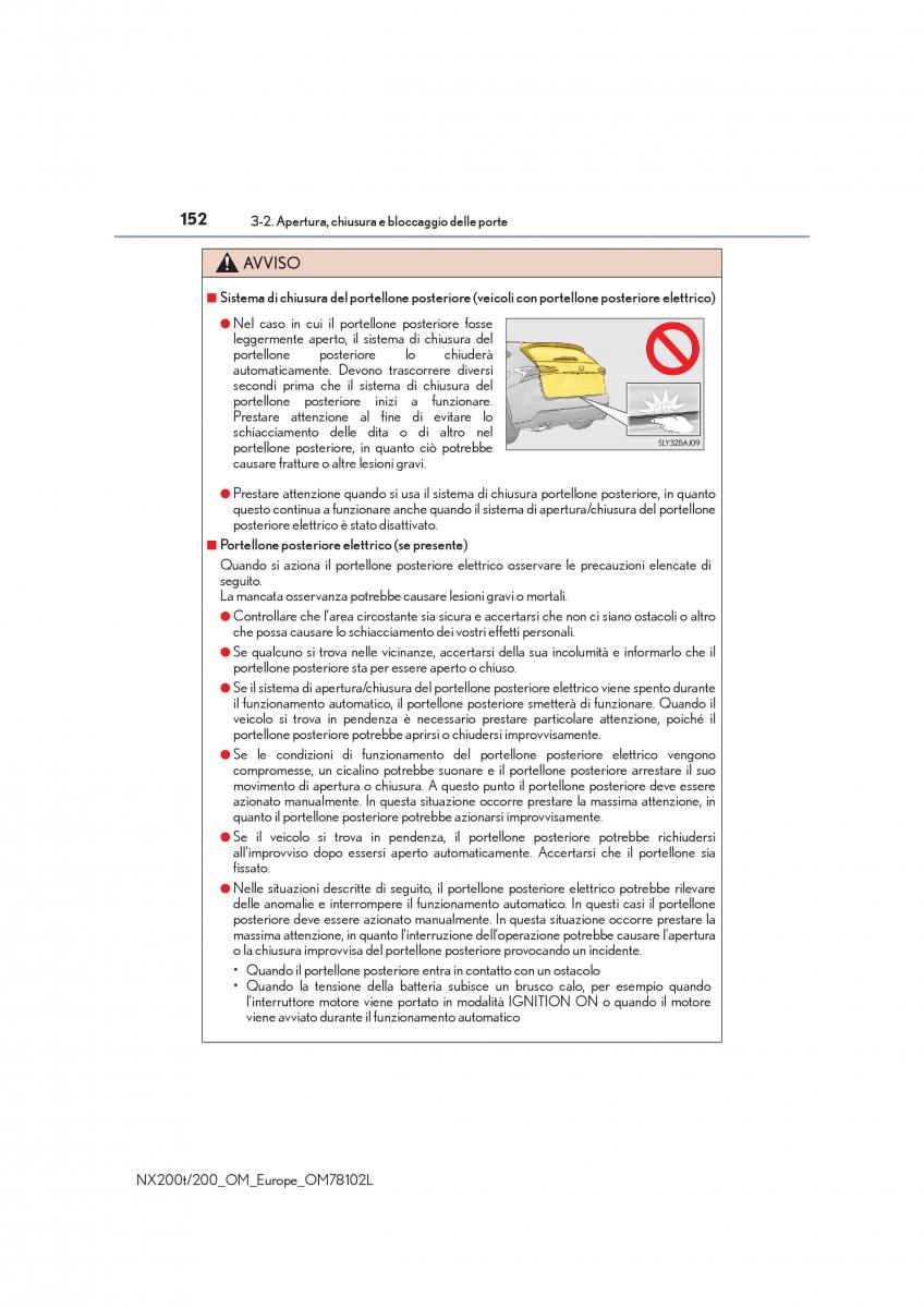 Lexus NX manuale del proprietario / page 152