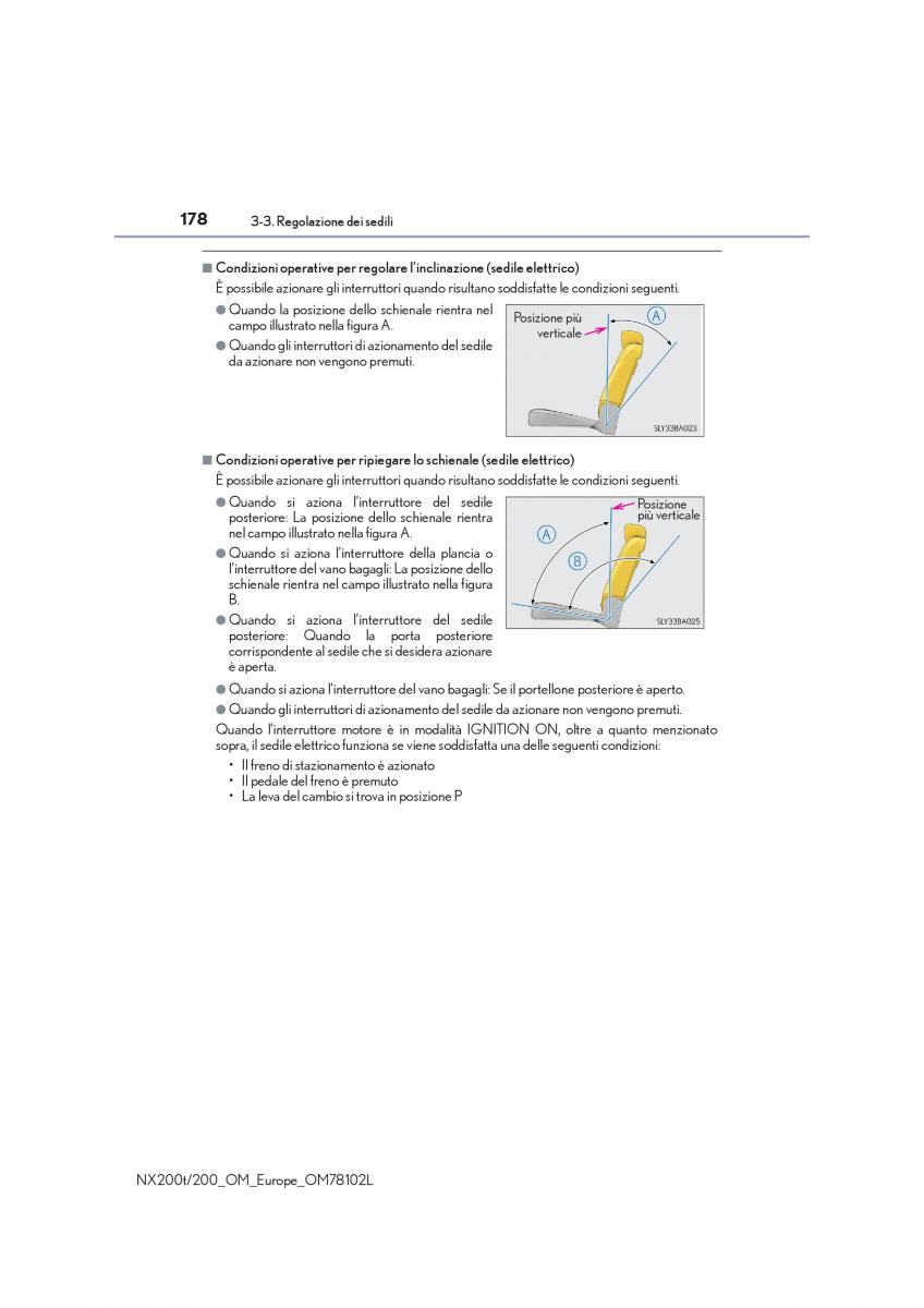 Lexus NX manuale del proprietario / page 178