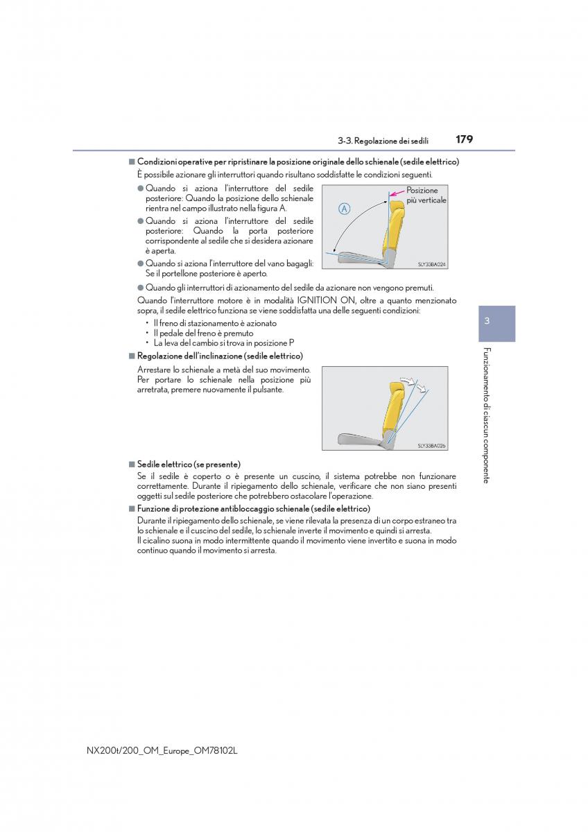 Lexus NX manuale del proprietario / page 179