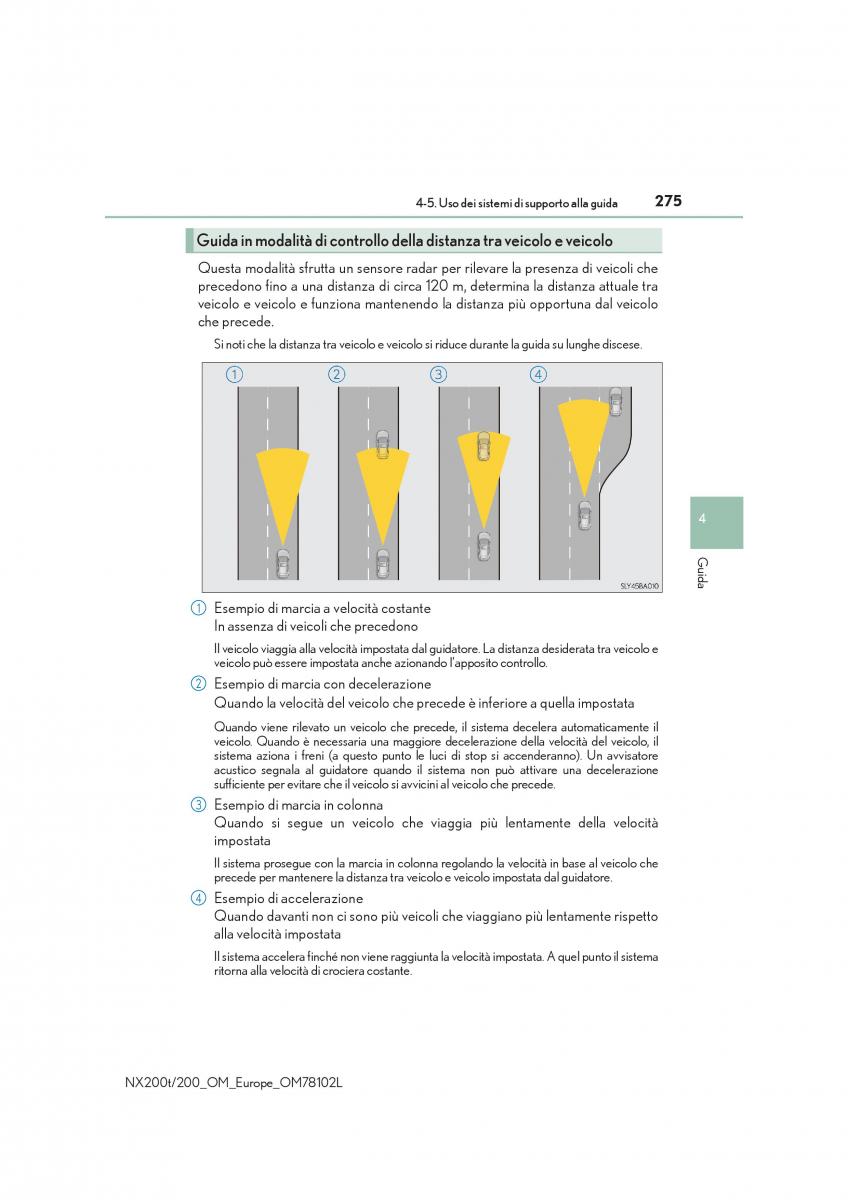 Lexus NX manuale del proprietario / page 275