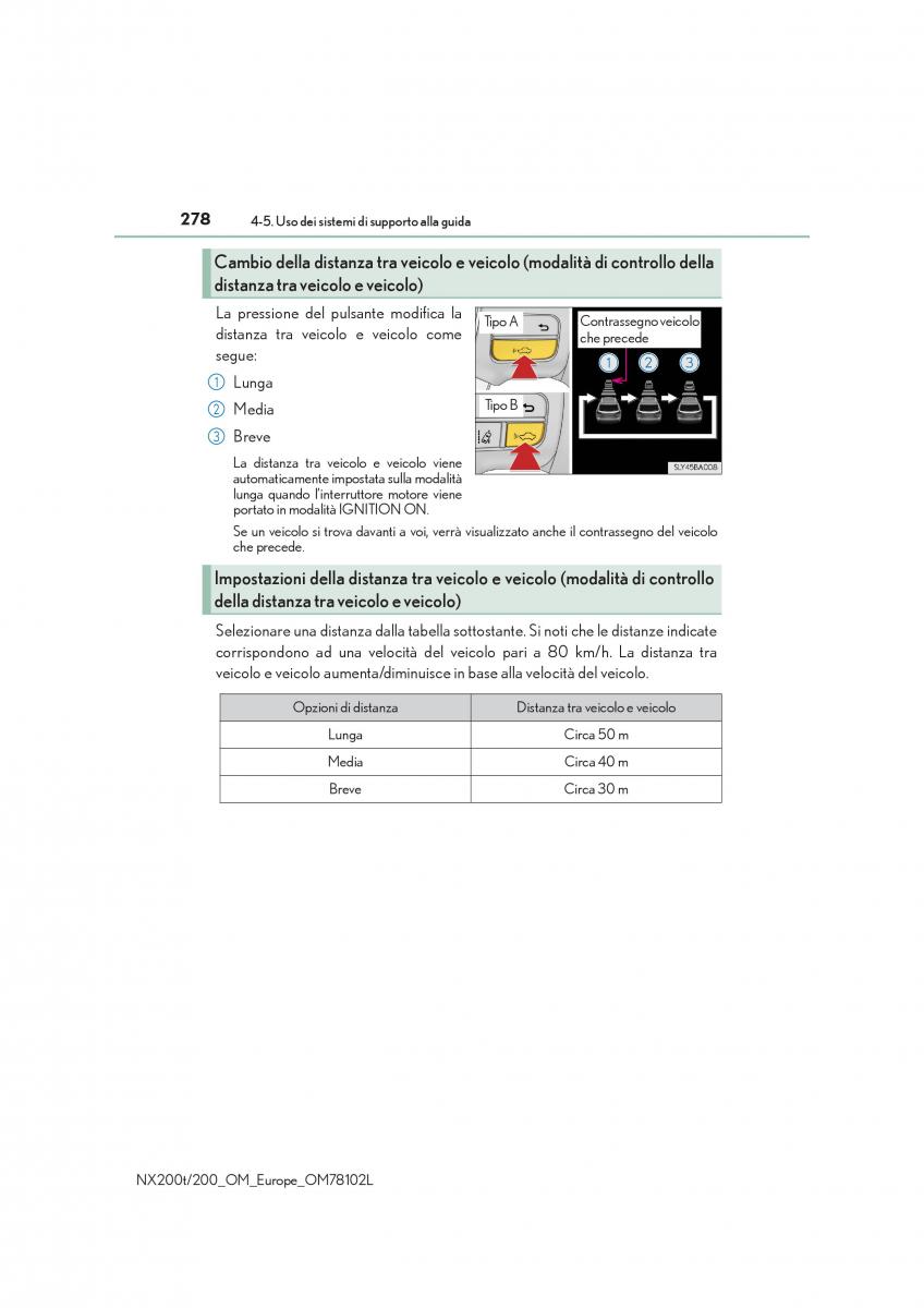 Lexus NX manuale del proprietario / page 278