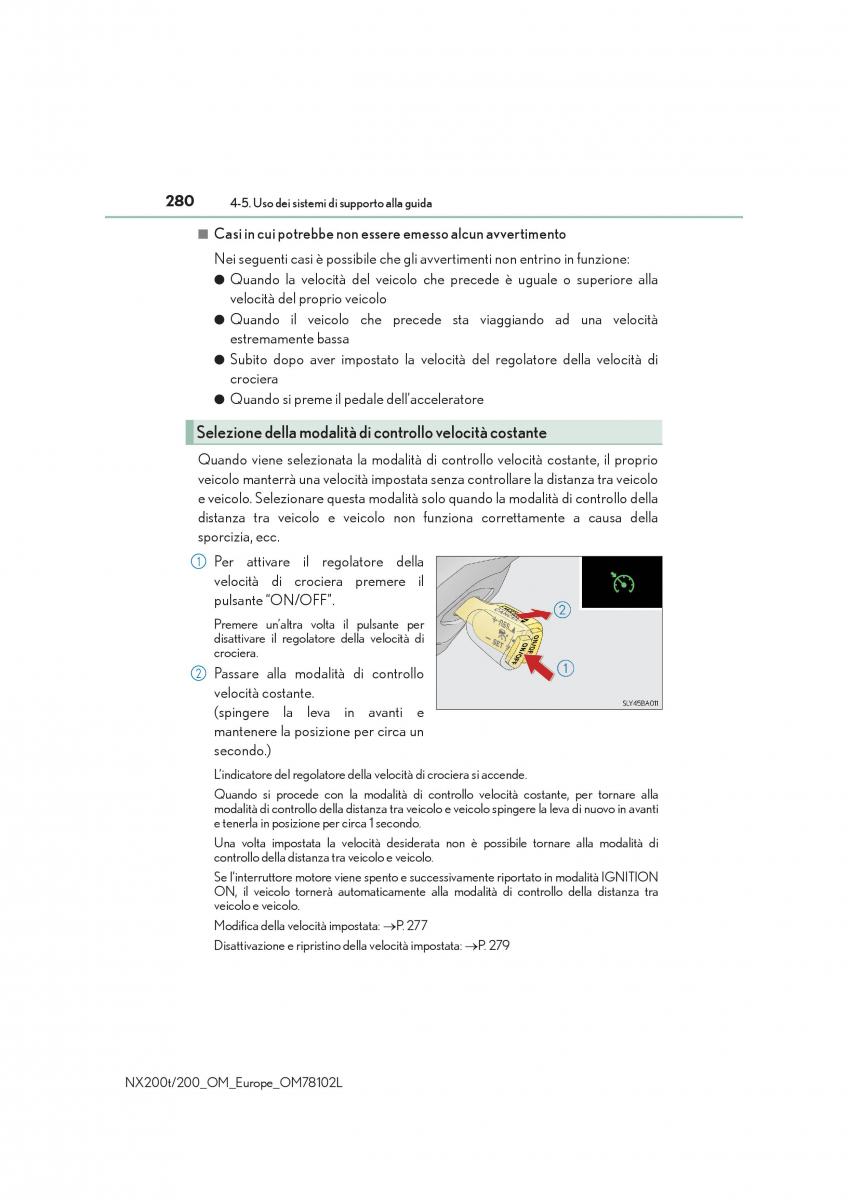 Lexus NX manuale del proprietario / page 280