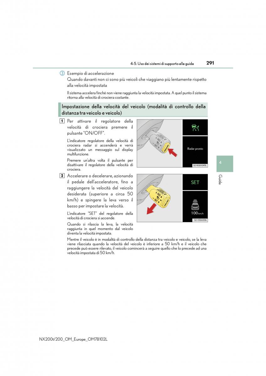 Lexus NX manuale del proprietario / page 291