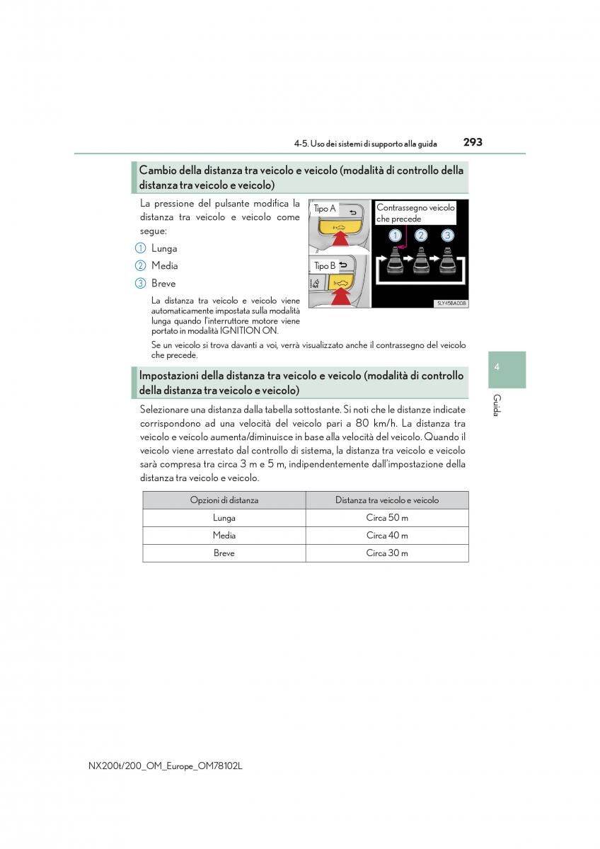 Lexus NX manuale del proprietario / page 293