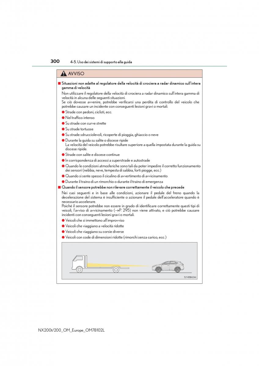 Lexus NX manuale del proprietario / page 300