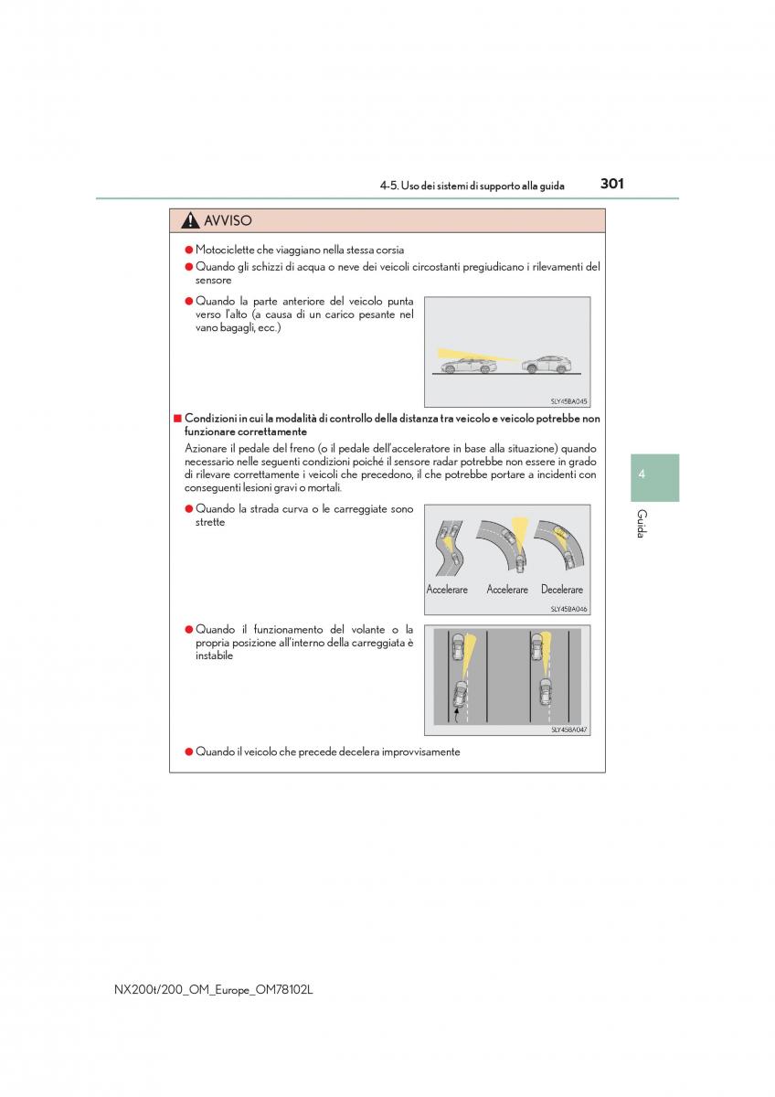 Lexus NX manuale del proprietario / page 301