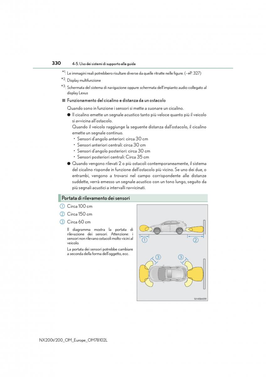 Lexus NX manuale del proprietario / page 330