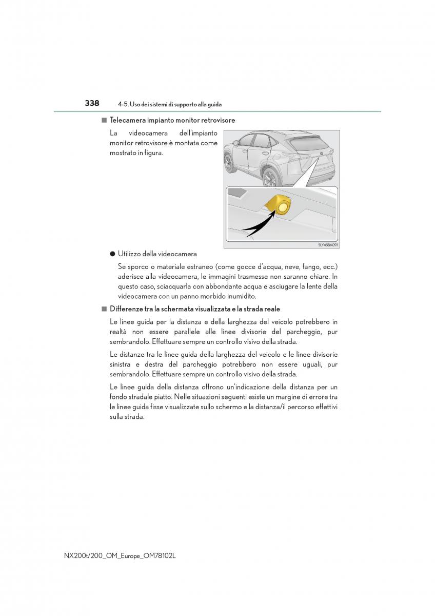 Lexus NX manuale del proprietario / page 338