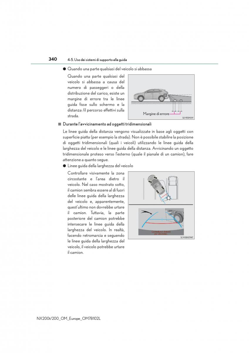 Lexus NX manuale del proprietario / page 340