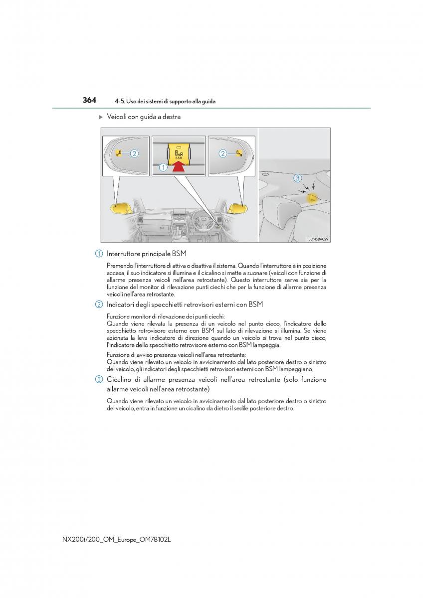 Lexus NX manuale del proprietario / page 364